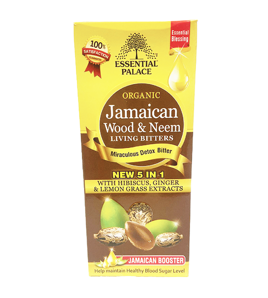 Essential Palace Organic Jamaican Wood & Neem Living Detox Bitters