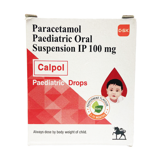 Paracetamol Paediatric Oral Suspension IP 100mg