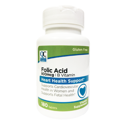 QC Folic Acid 800mcg B Vitamin