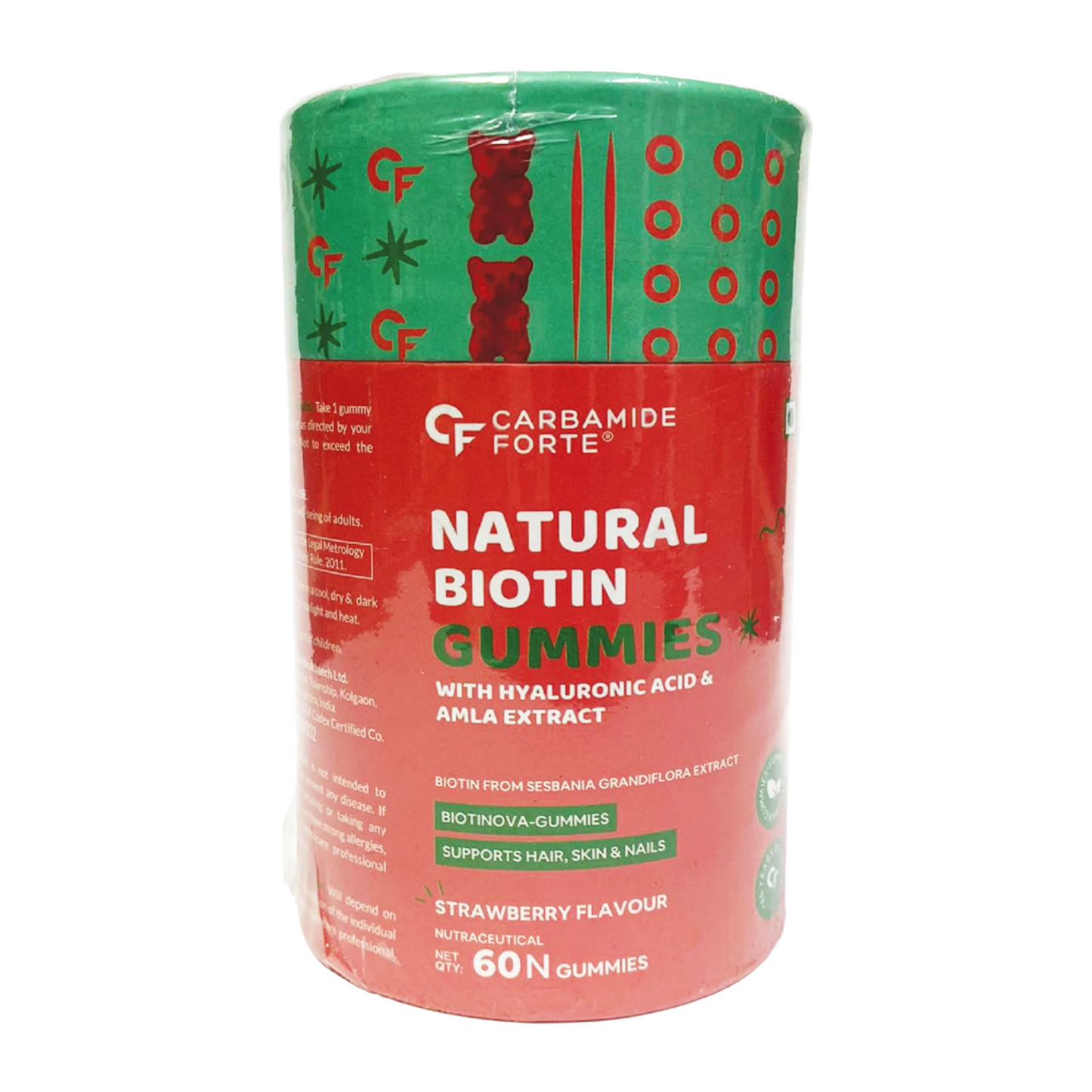 Carbamide Forte Natural Biotin Gummies