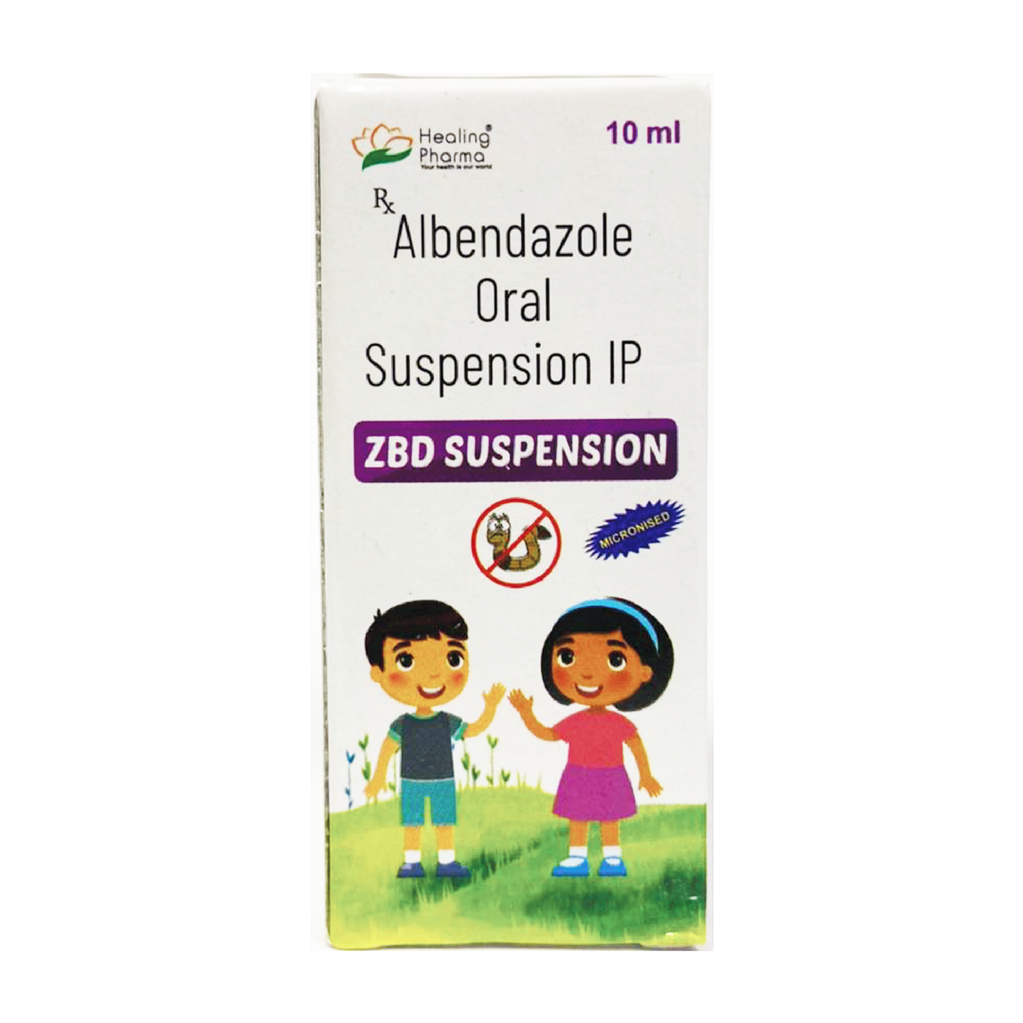 Healing Pharma Albendazole Oral Suspension IP