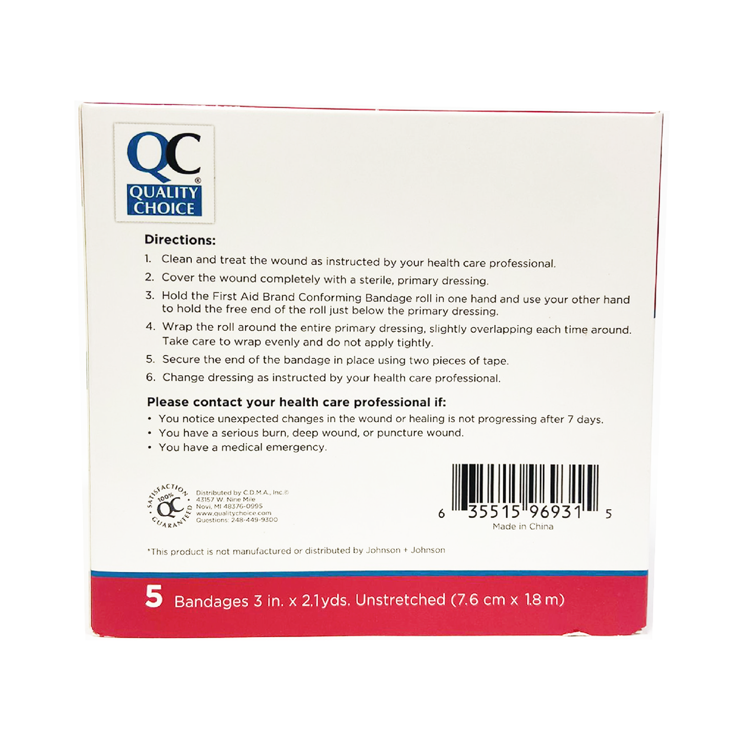 QC Stretch Gauze Bandages