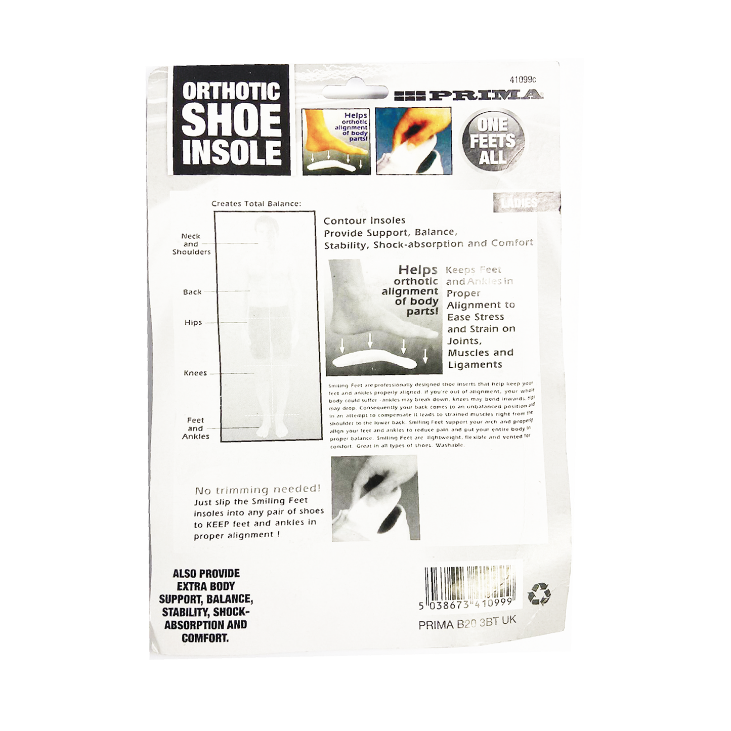 Prima Orthotic Sole Insole