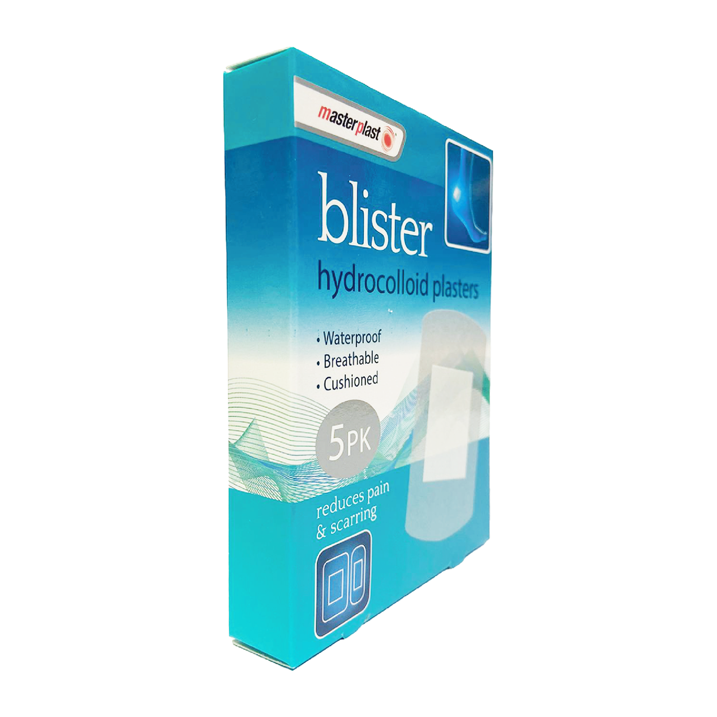 Blister Hydrocolloid Plasters 5 Pack