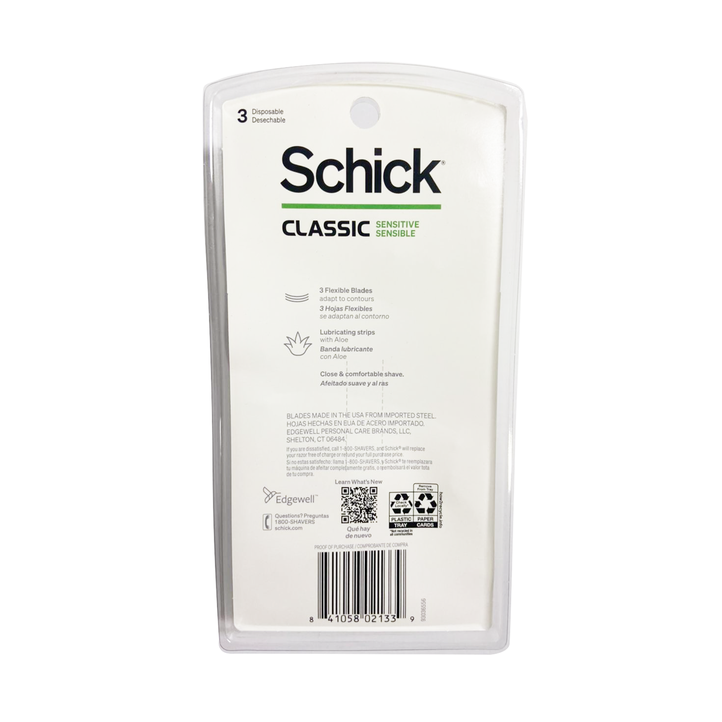 Schick Classic Sensitive Sensible