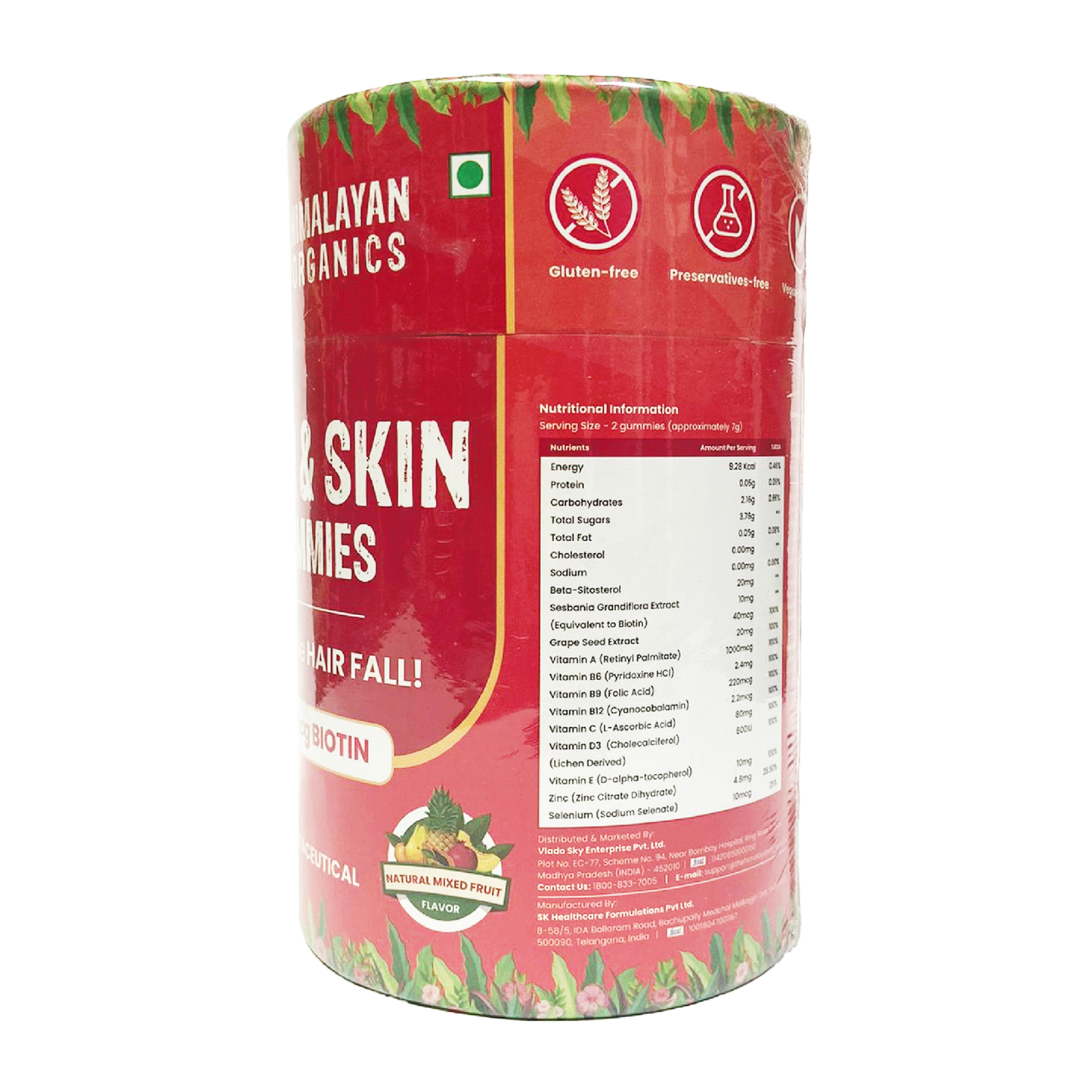 Himalyan Organics Hair & Skin Gummies
