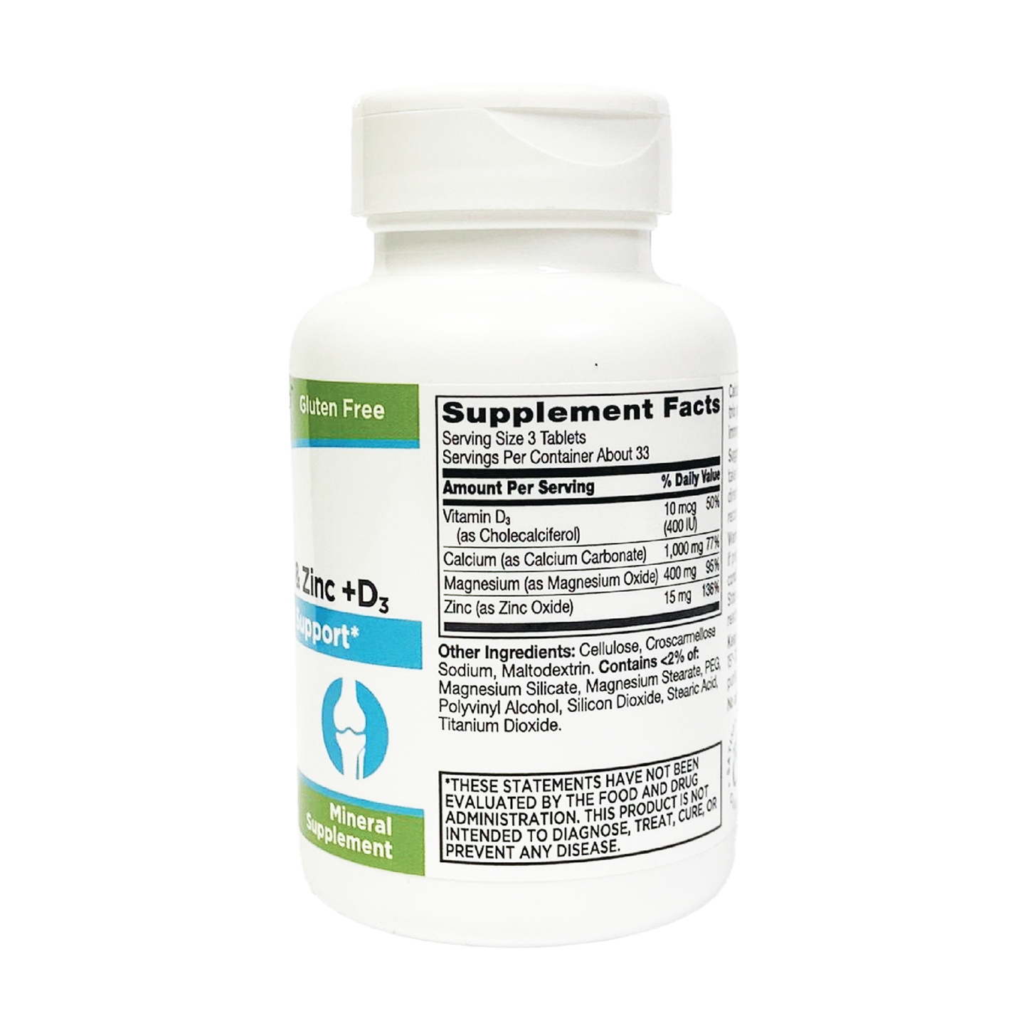 QC Calcium Magnesium & Zinc +D3