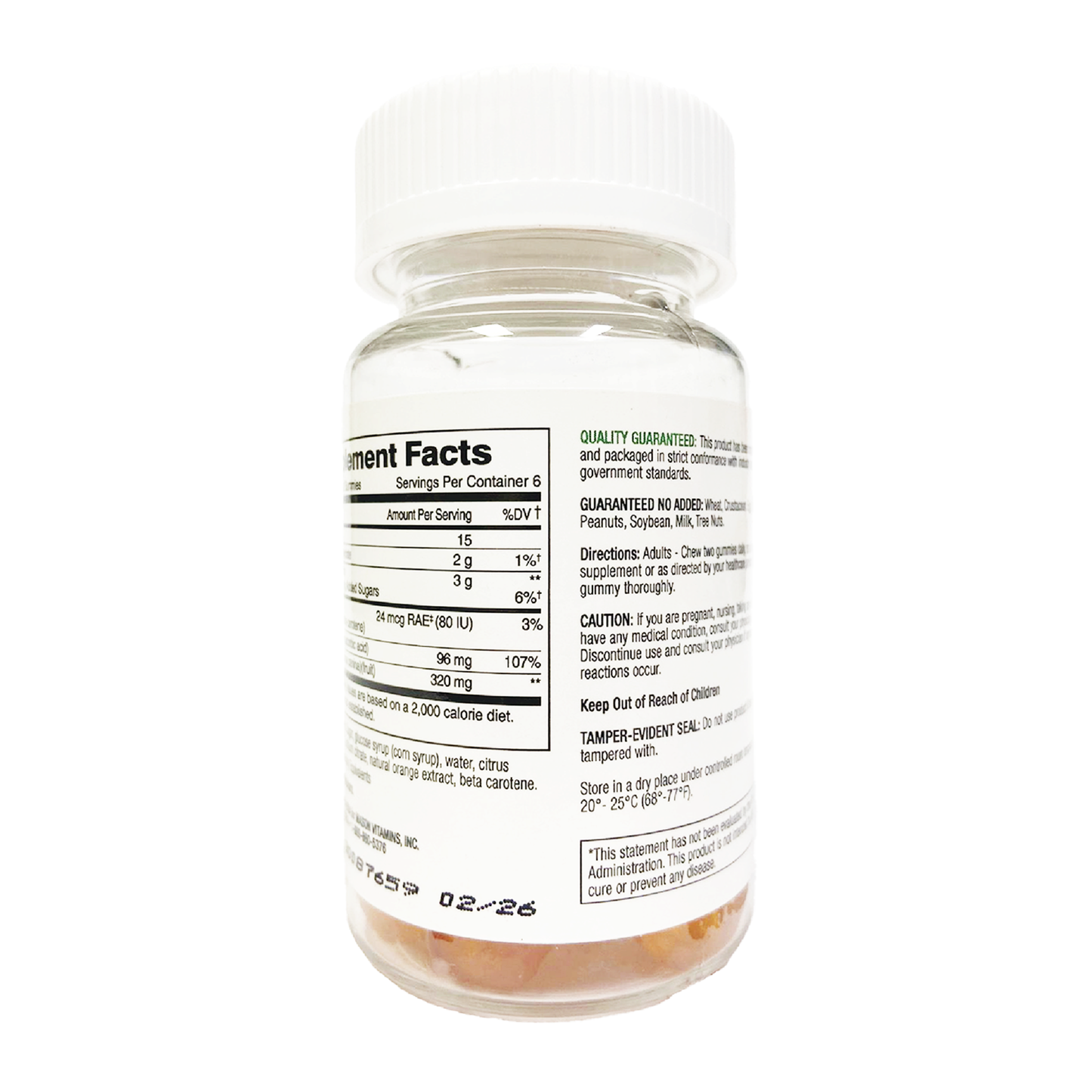 Healthy Sense C with Beta Carotene & Rose Hips