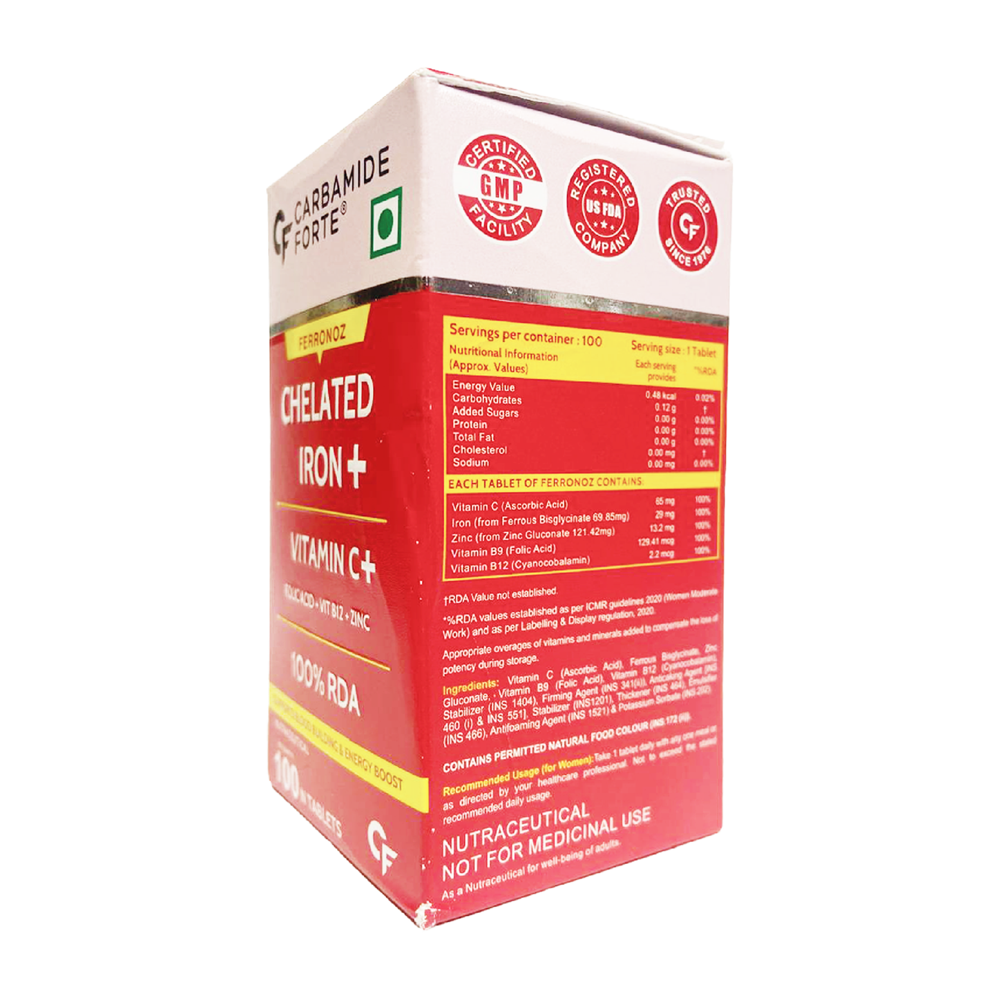Carbamide Forte Chelated iron + Vitamin C