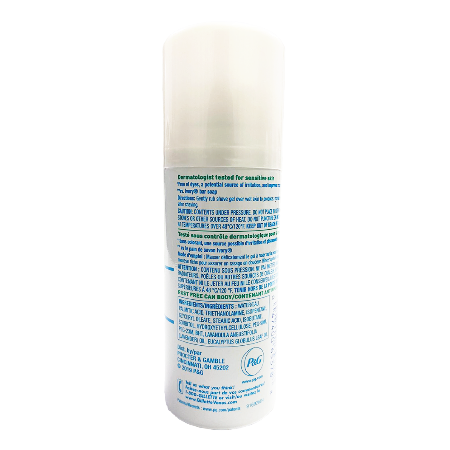 Gillette Satin Care Ultra Sensitive Shave Gel