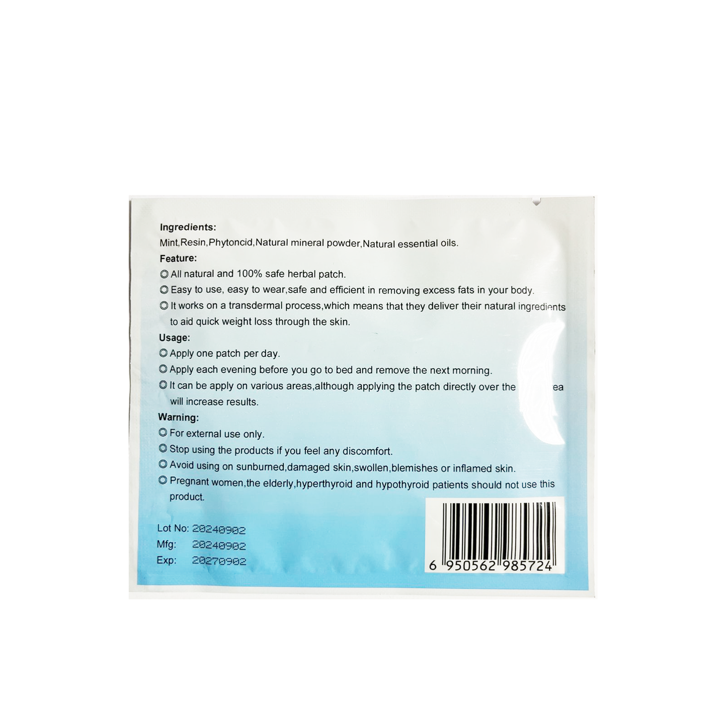 Slimming Patch 10pc
