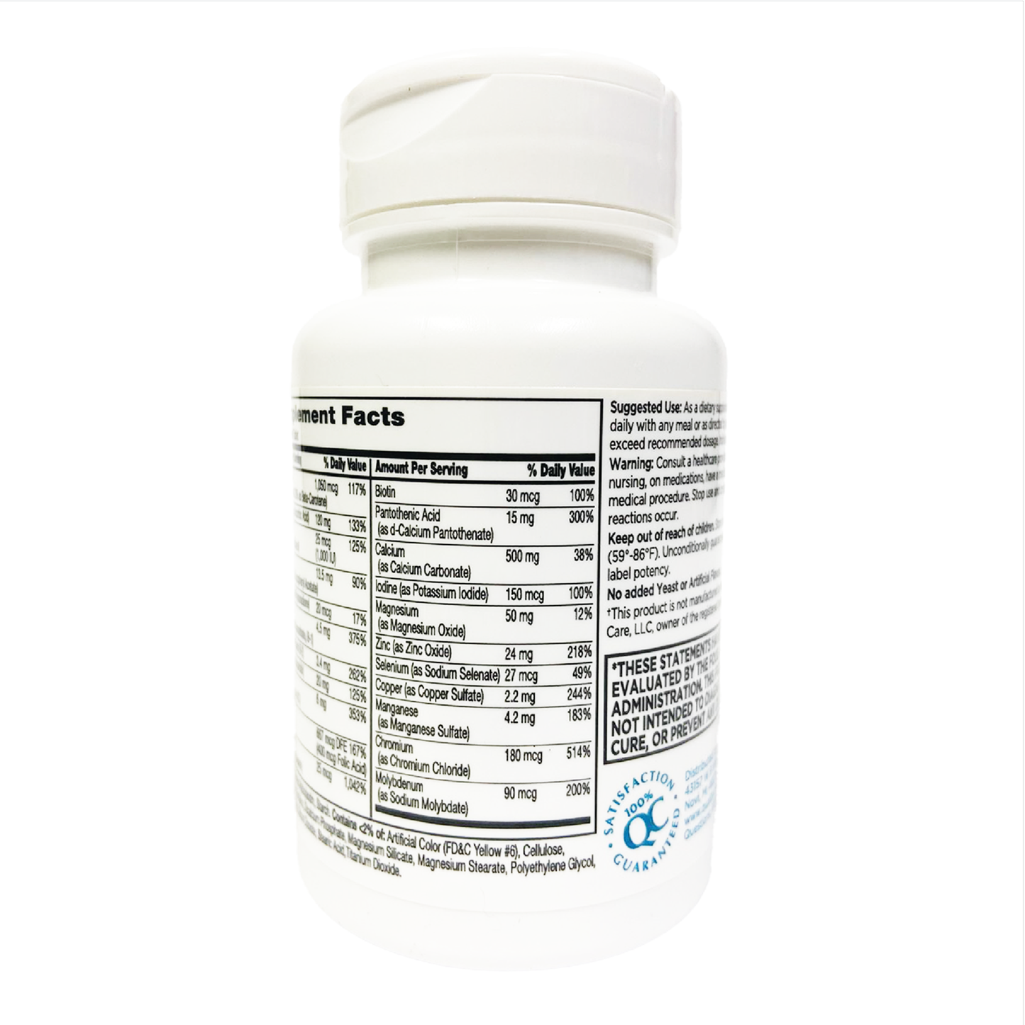 QC One Daily Women's 50+ Multivitamin