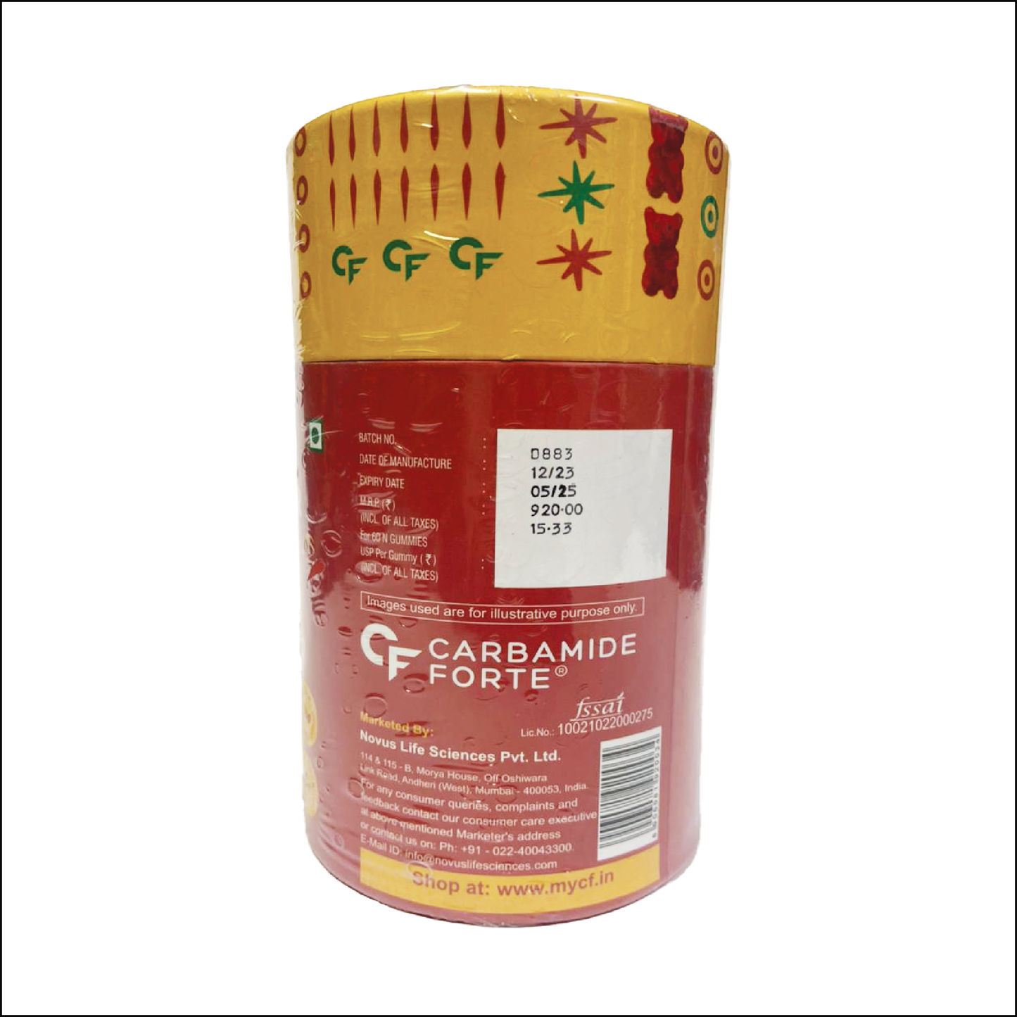 Carbamide Forte Apple Cider Vinegar Gummies