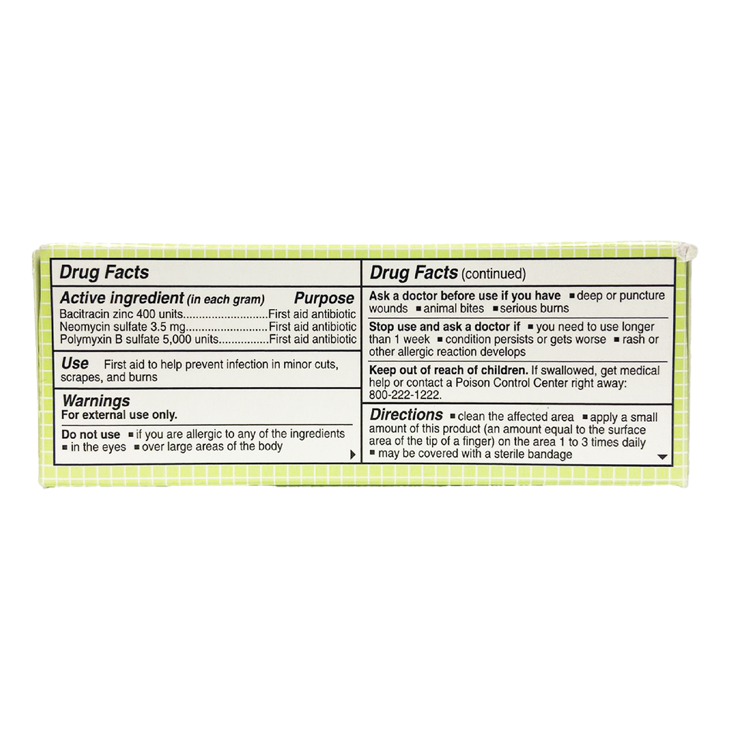 Vitacilina First Aid Antibiotic