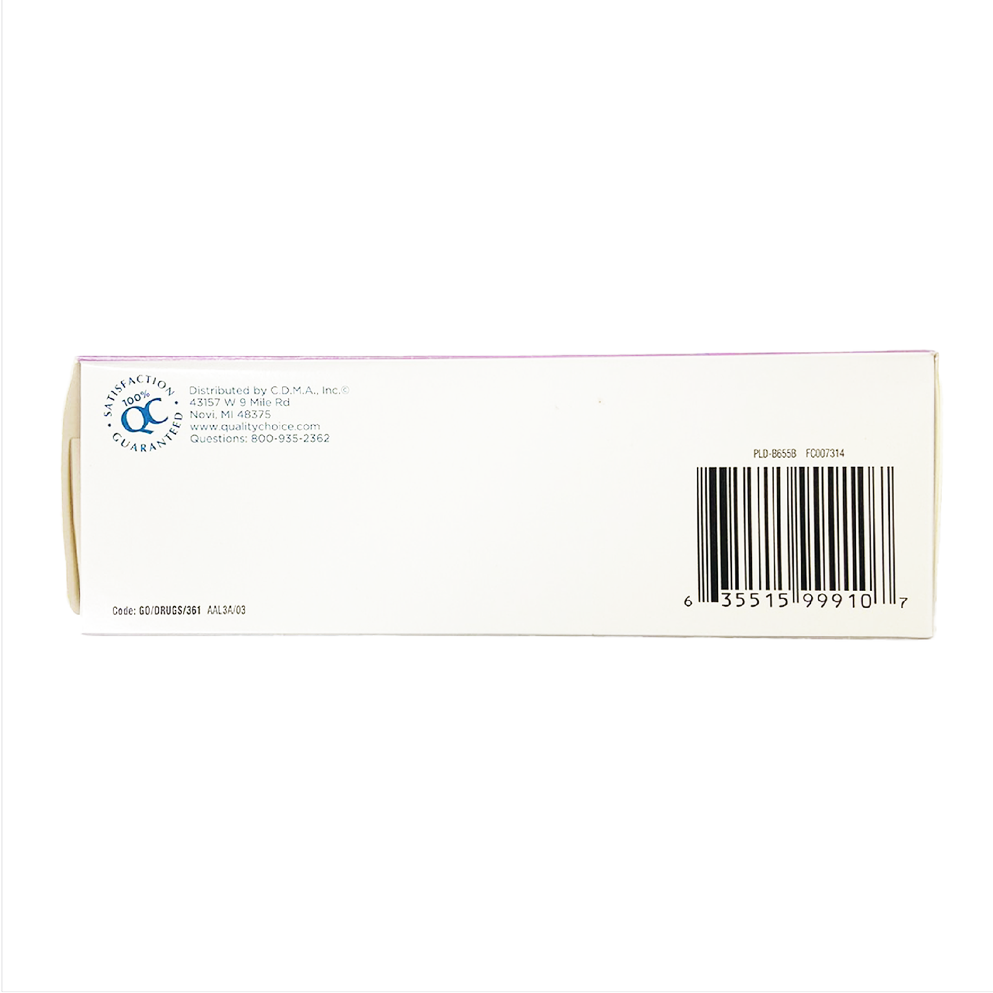 QC Miconazole 7 Day Cream Antifungal Nitrate Cream
