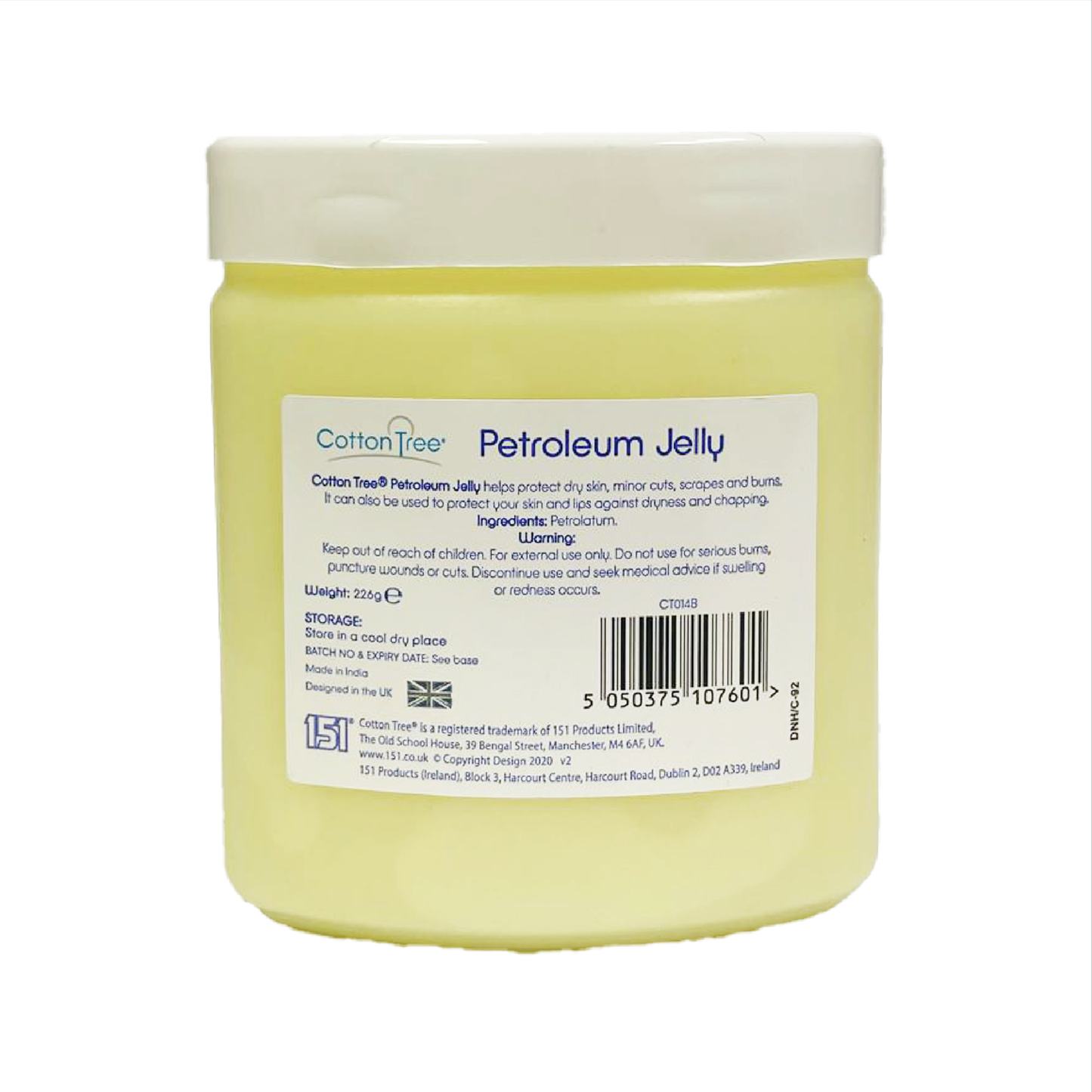 Cotton Tree Petroleum Jelly 226g