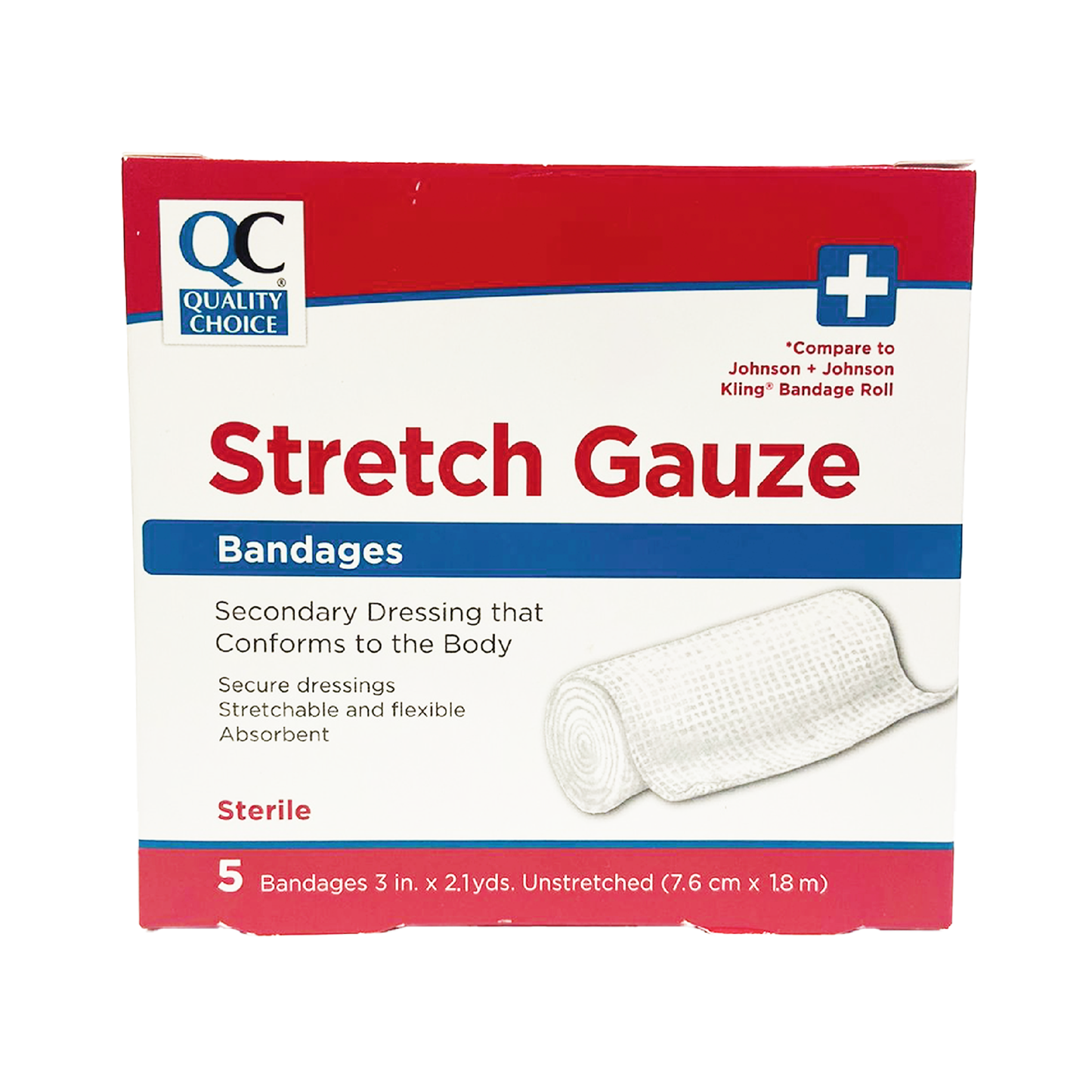 QC Stretch Gauze Bandages