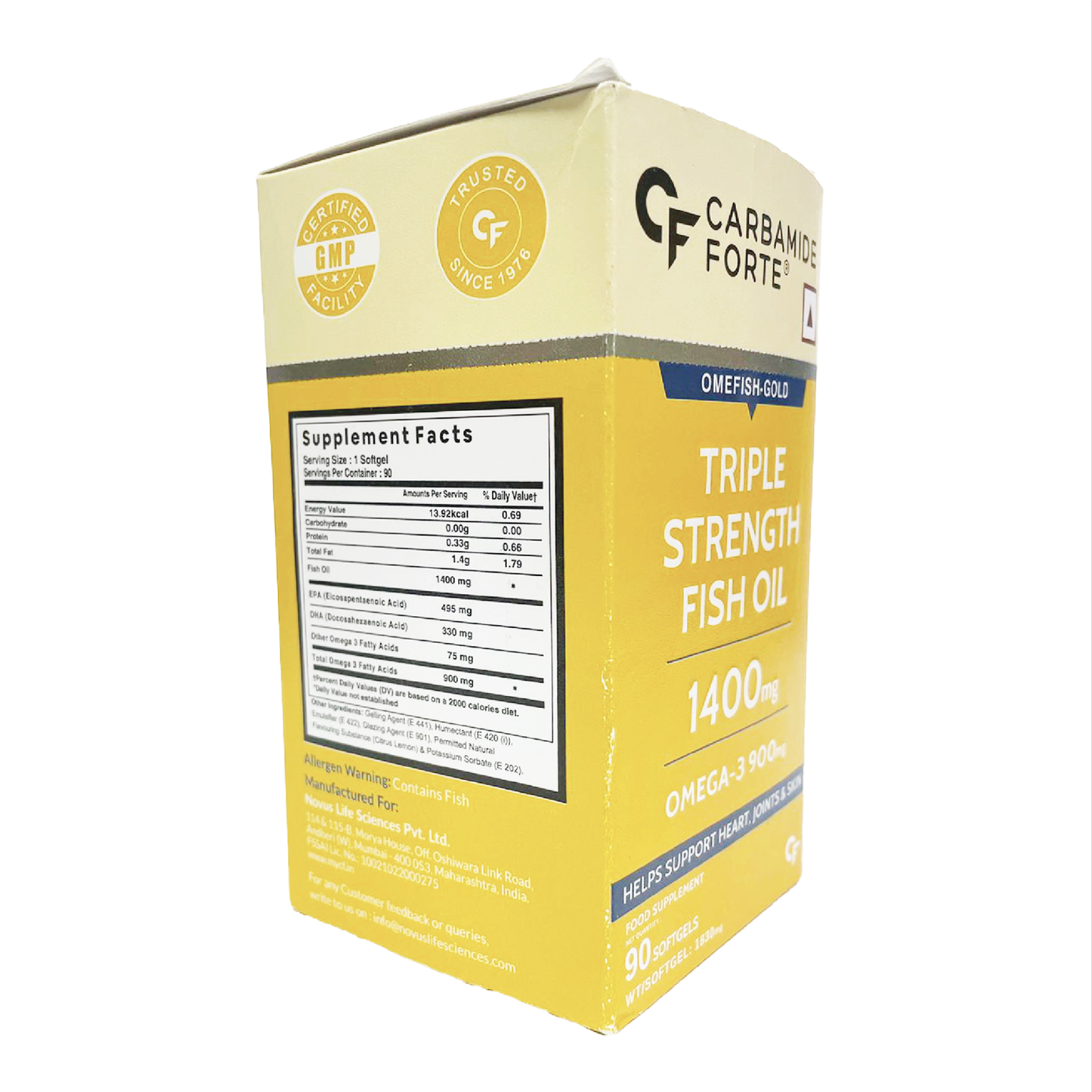 Carbamide Forte Triple Strength Fish Oil