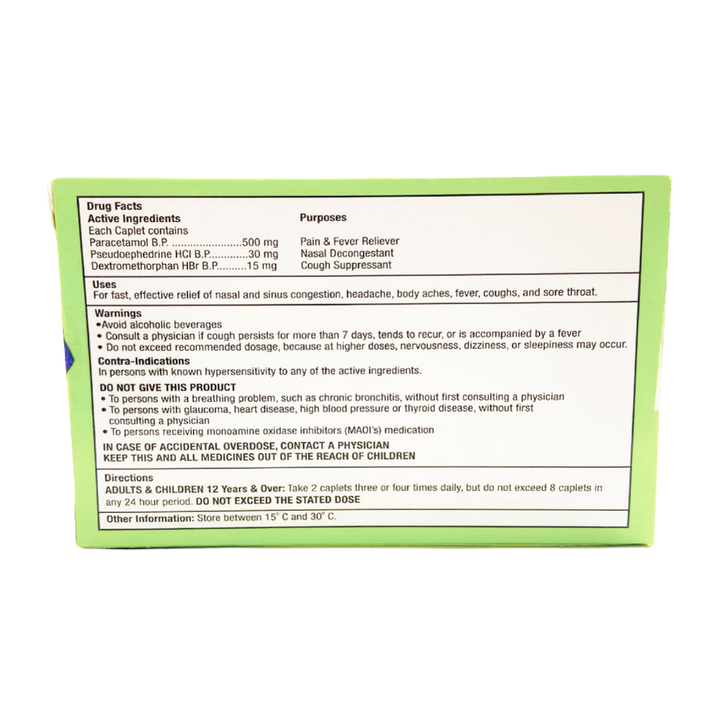 Cetamol Cold & Flu Daytime Multi-Symptom Relief