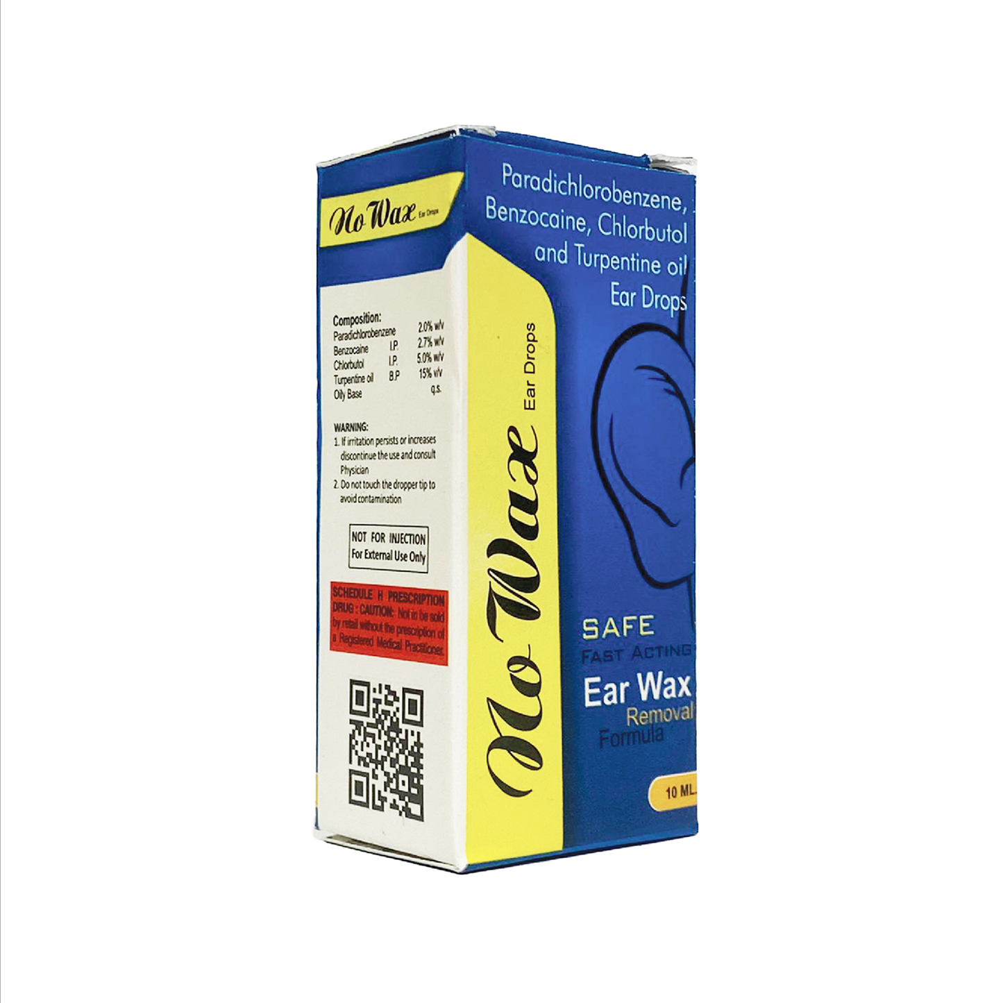 No Wax Ear Wax Removal Formula