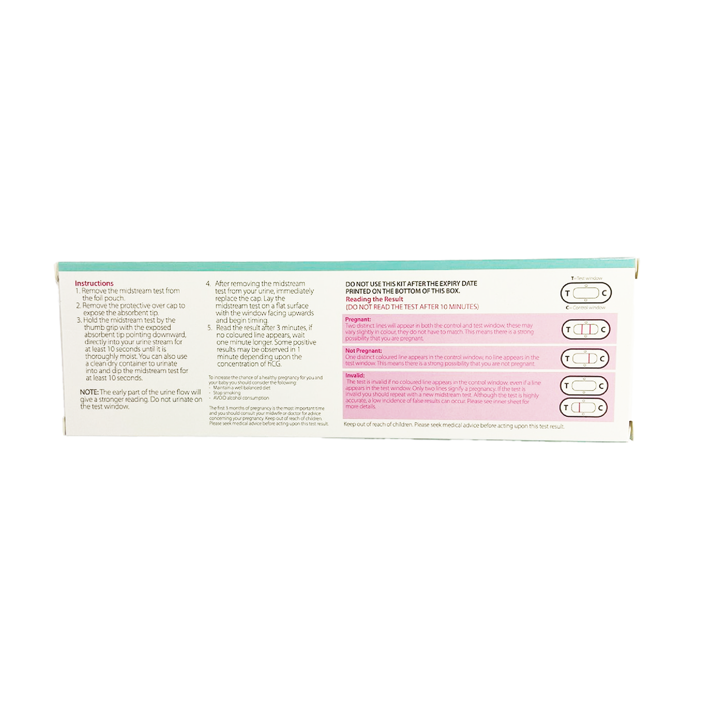ClearResponse Pregnancy Test Strips 2pk