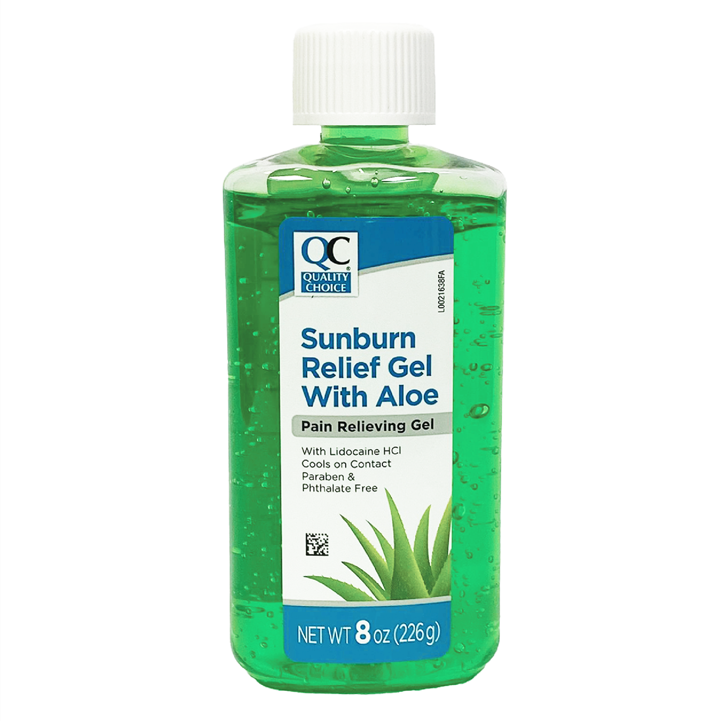 QC Sunburn Relief Gel With Aloe