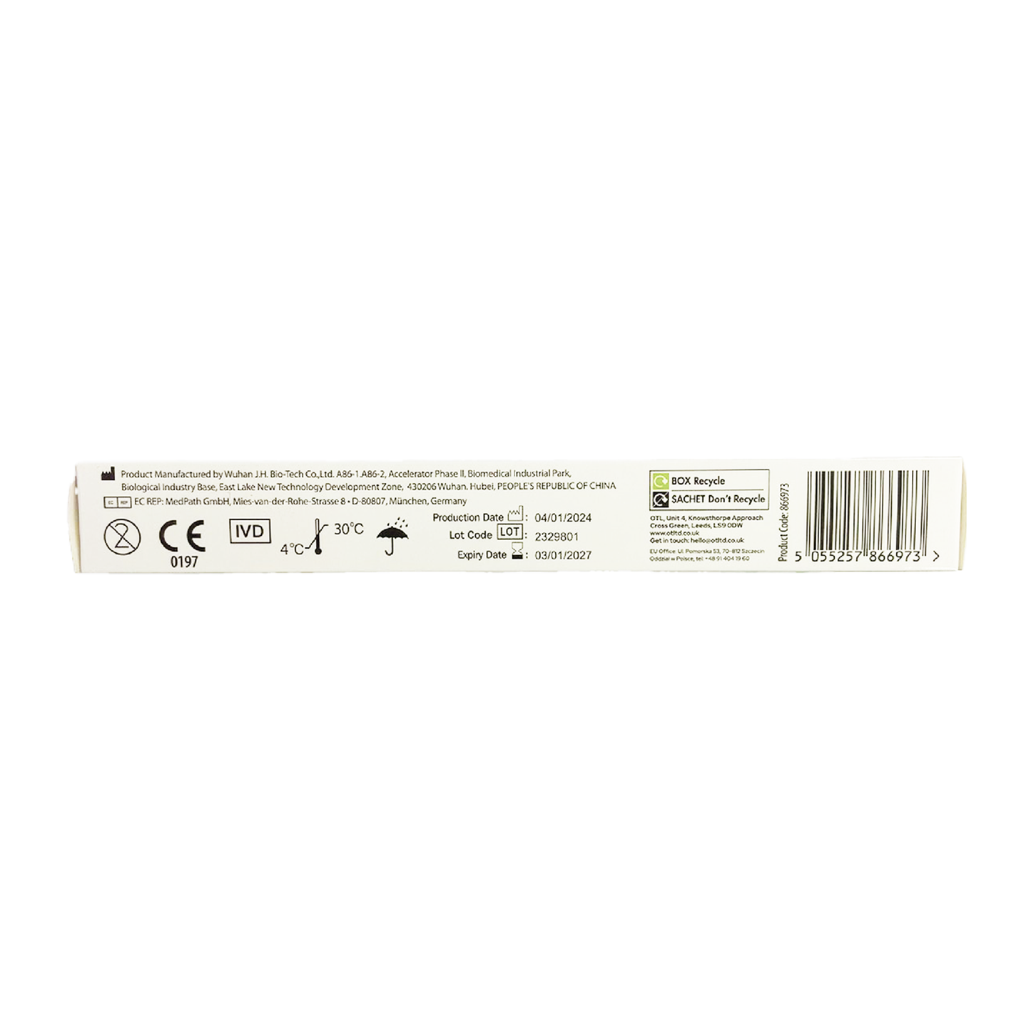 ClearResponse Pregnancy Test Strips 2pk