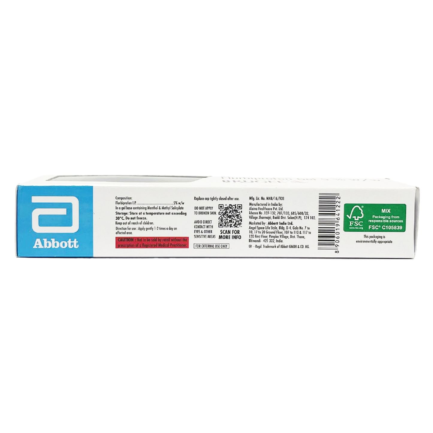 Flurbiprofen Gel 5%