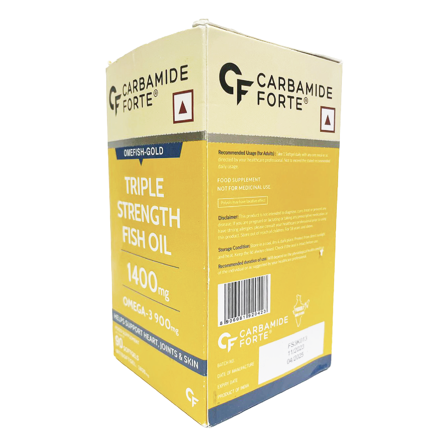 Carbamide Forte Triple Strength Fish Oil