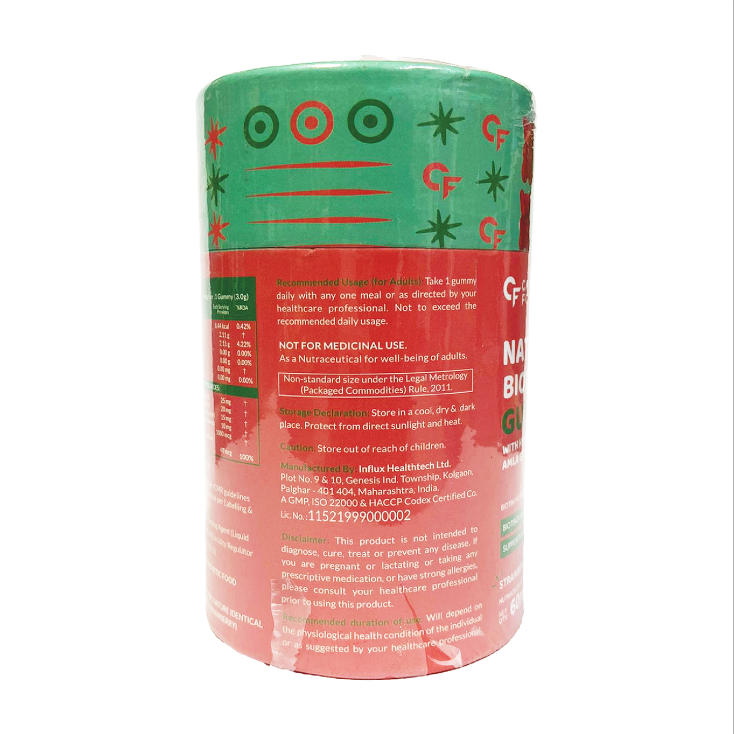 Carbamide Forte Natural Biotin Gummies