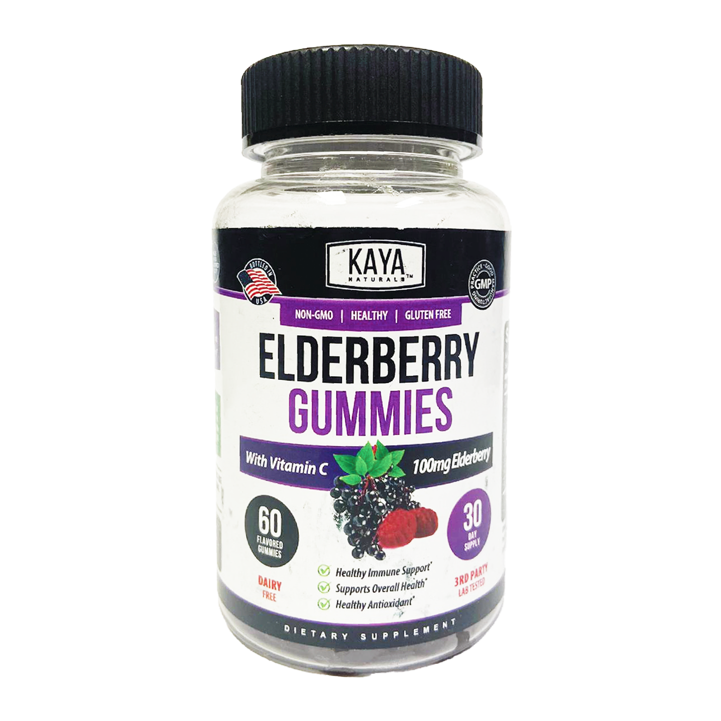 KAYA Naturals Elderberry Gummies