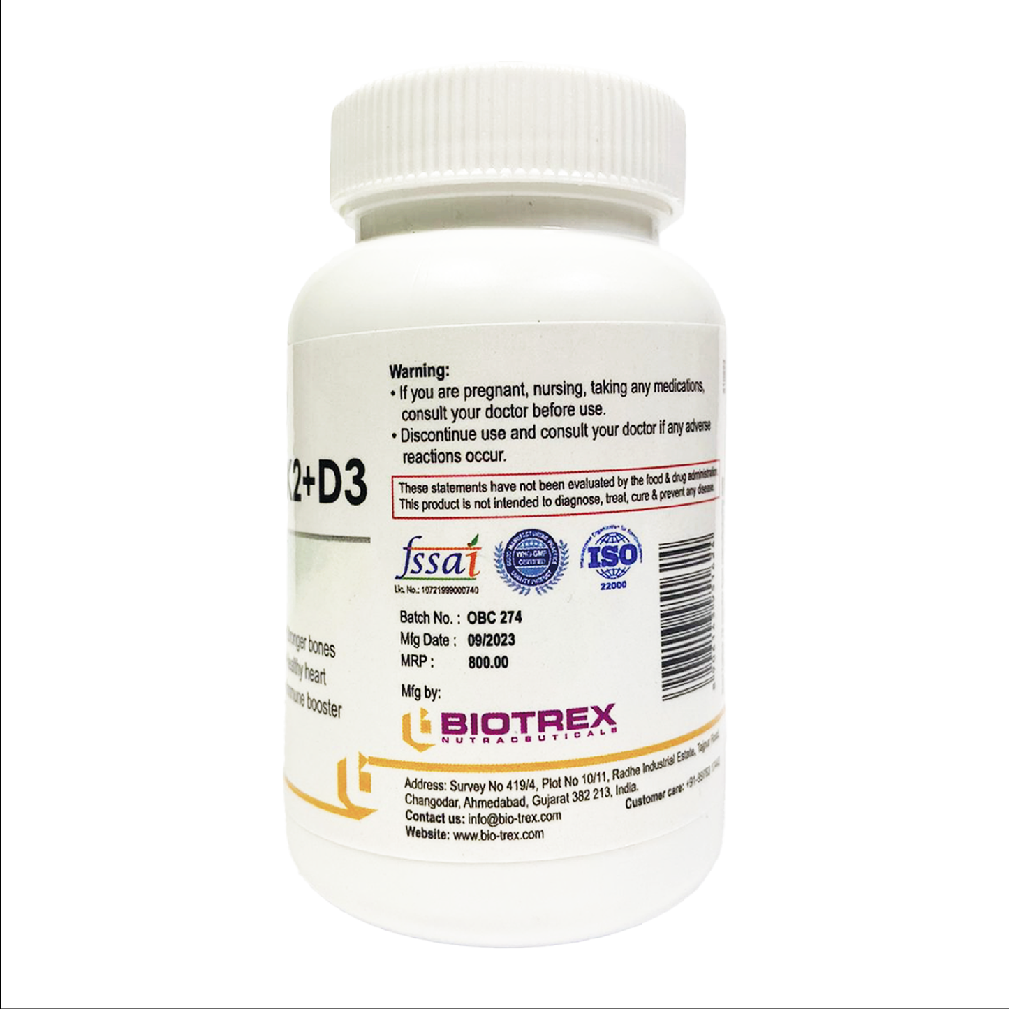 Vitamin K2 + D3