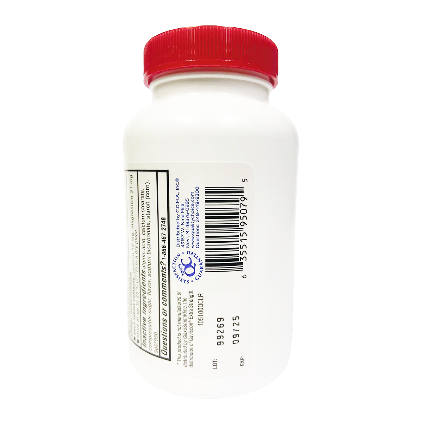 QC Antacid Tablets Foaming