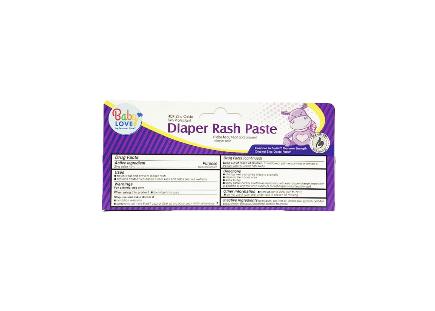 Baby Love Diaper Rash Paste