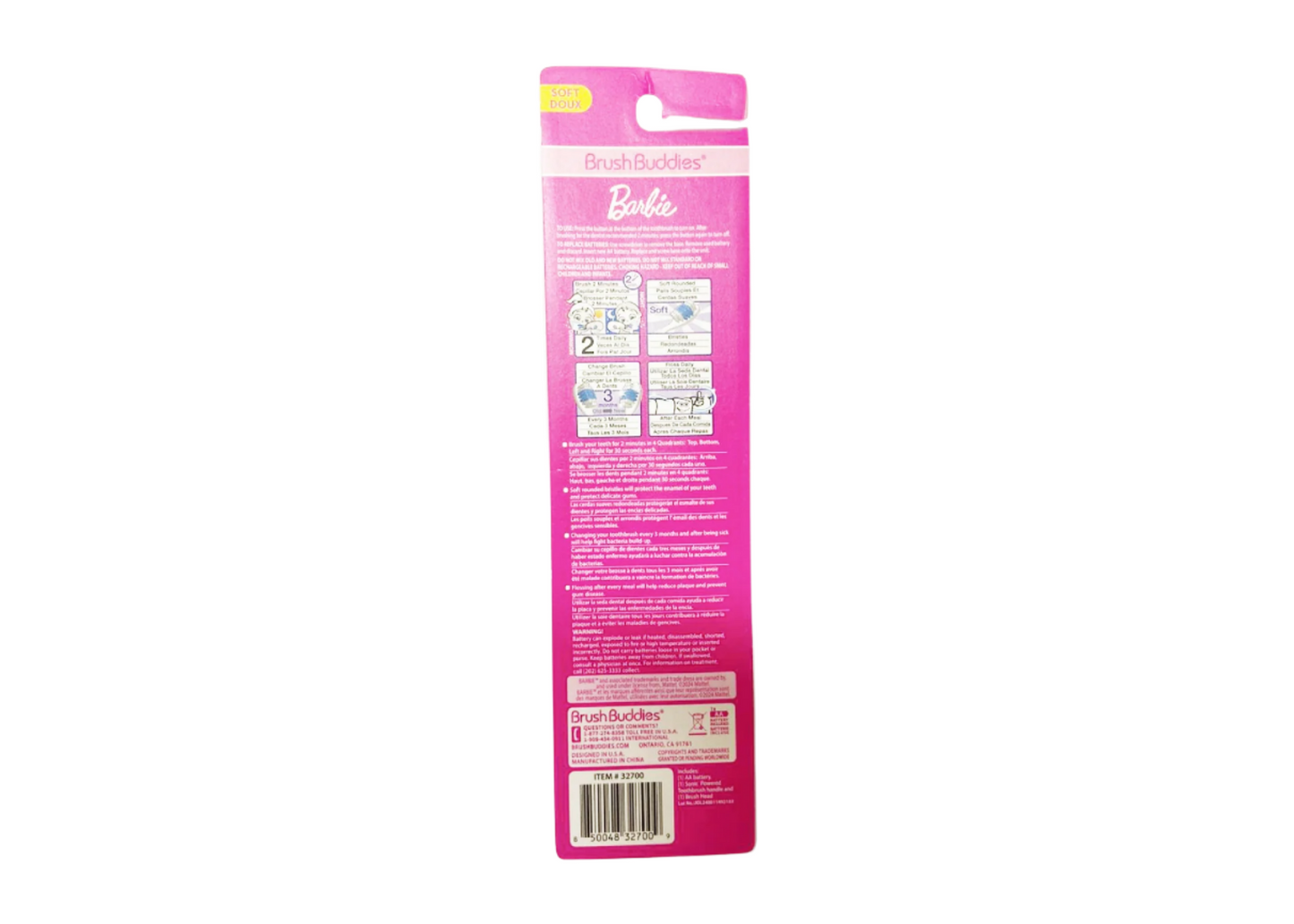 Barbie Toothbrush