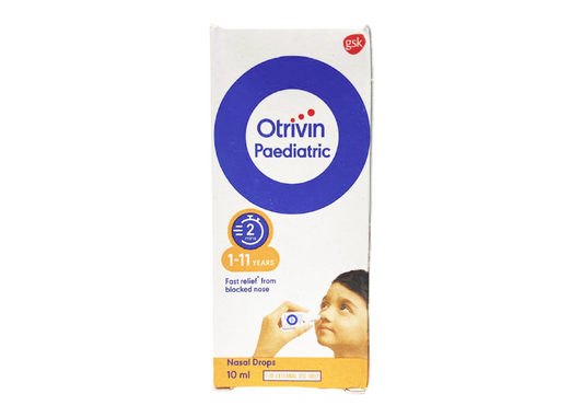 Otrivin Paediatric Nasal Drops 10ml