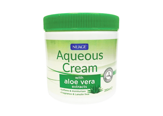 NUAGE Aqueos Cream w Aloe Vera 350ml