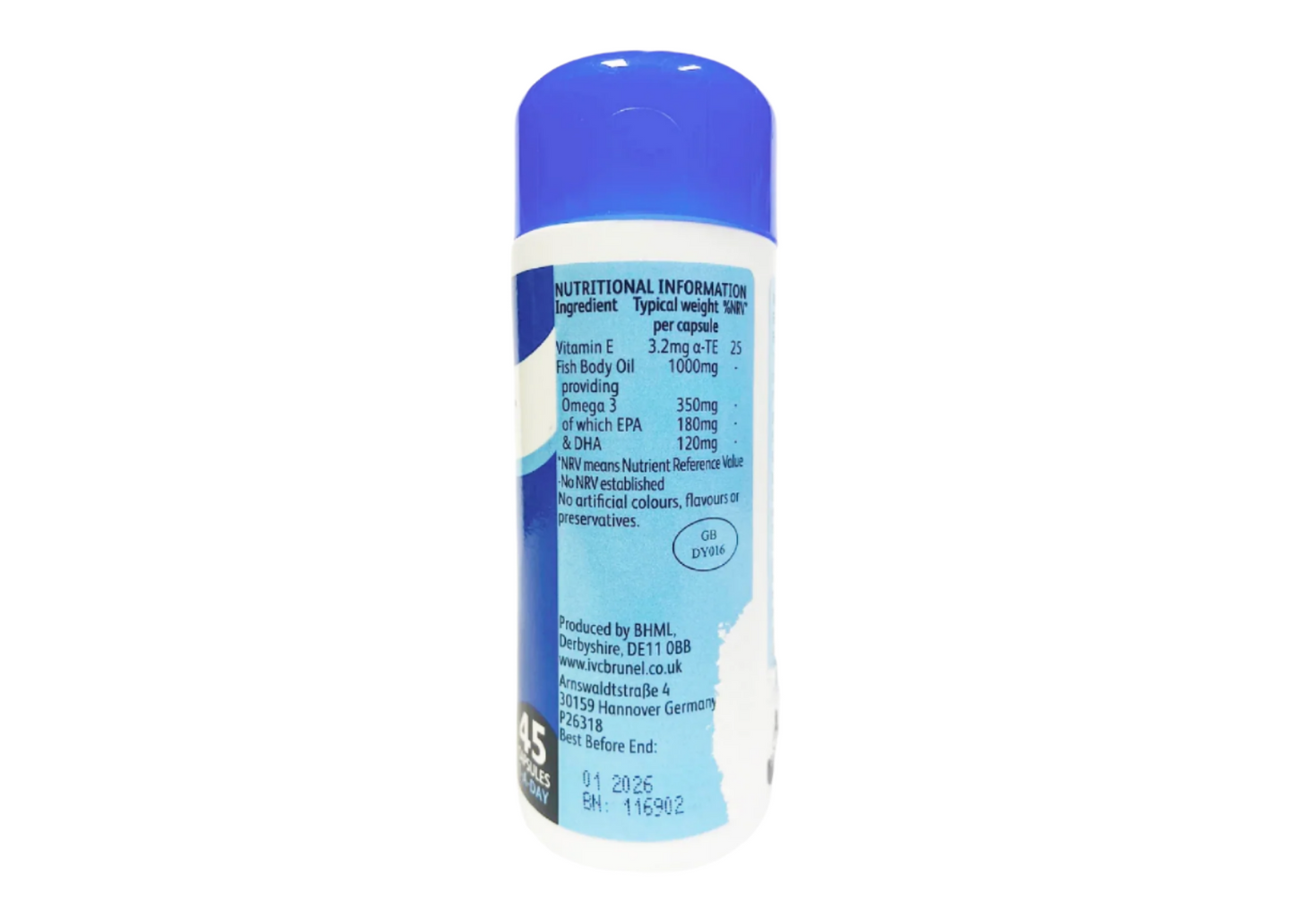 VitaminStore Omega 3 Fish Oil
