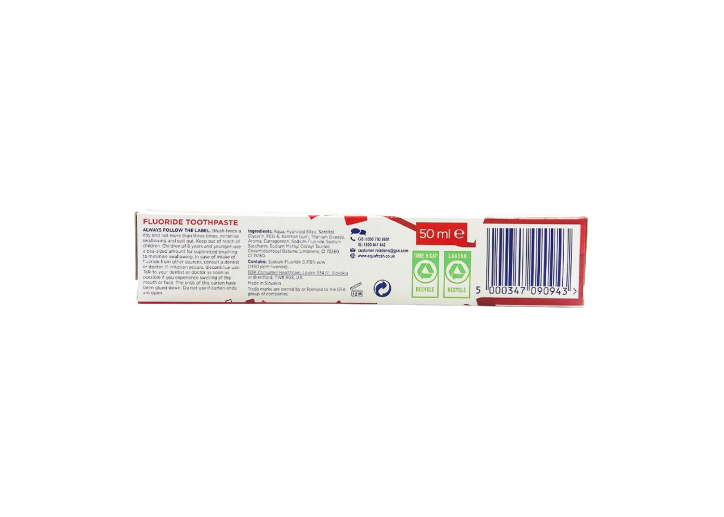 Aquafresh Little Teeth Gentle Mint