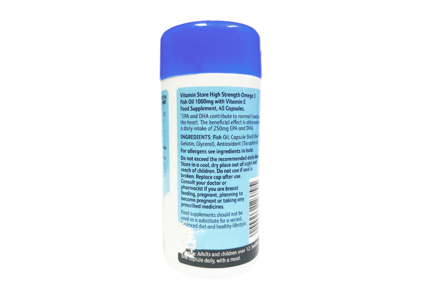 VitaminStore Omega 3 Fish Oil