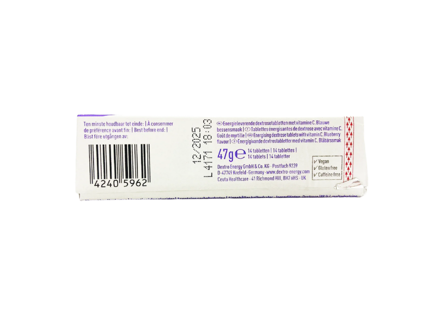 Dextro Energy Blueberry Energy Tablets