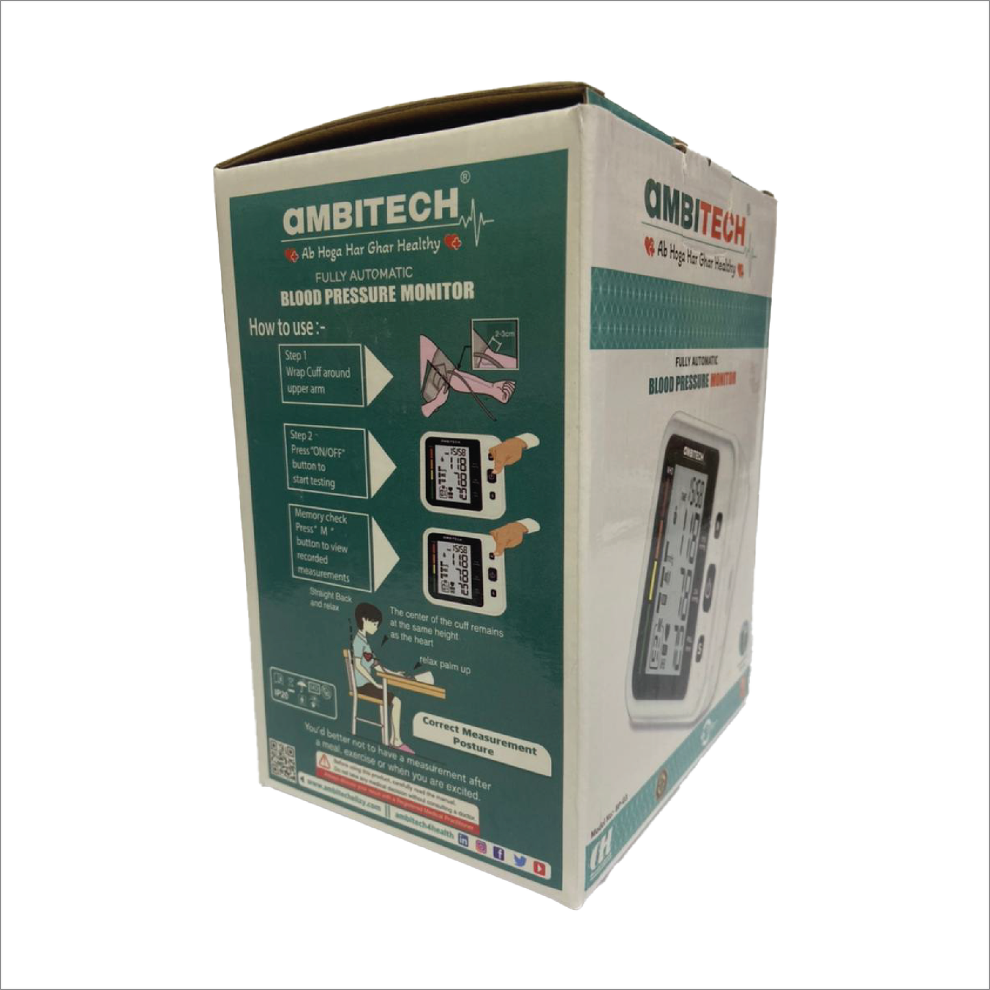 Ambitech Blood Pressure Monitor