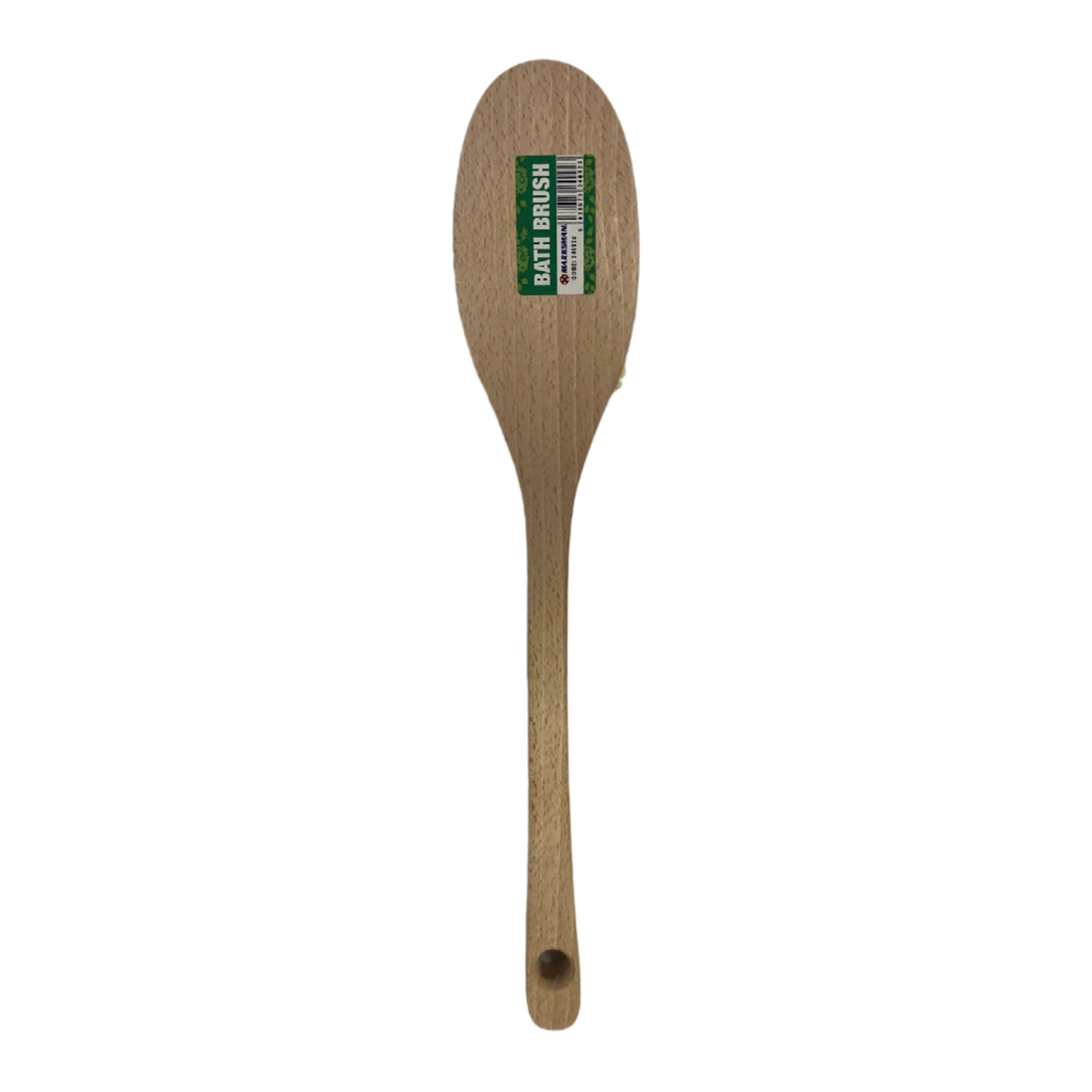 Marksman Long Wood Bath Brush