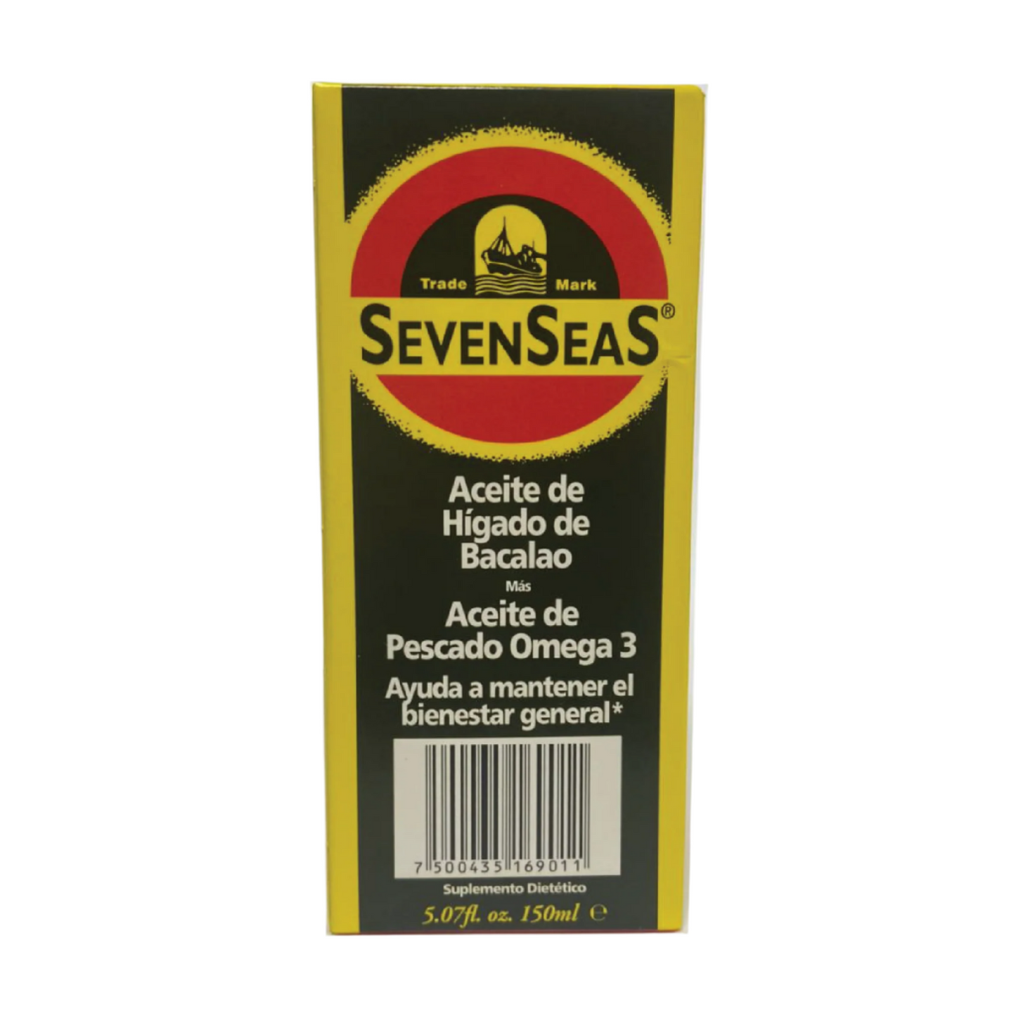 SevenSeas Cod Liver Oil + Omega 3 Fish Oil 150ml
