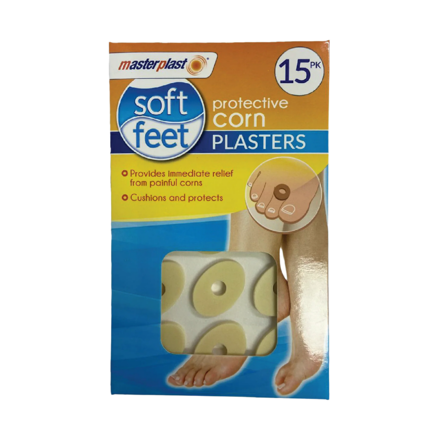 MasterPlast Soft Feet Protective Corn Plasters