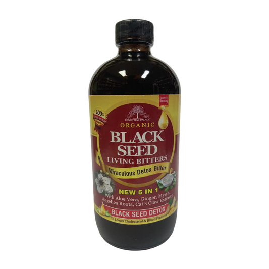 Essential Palace Organic Black Seed Detox Bitters