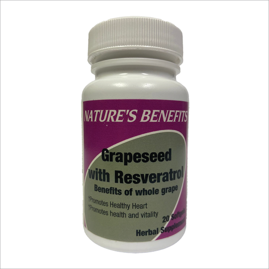 Nature's Benefits Grapeseed with Resveratrol
