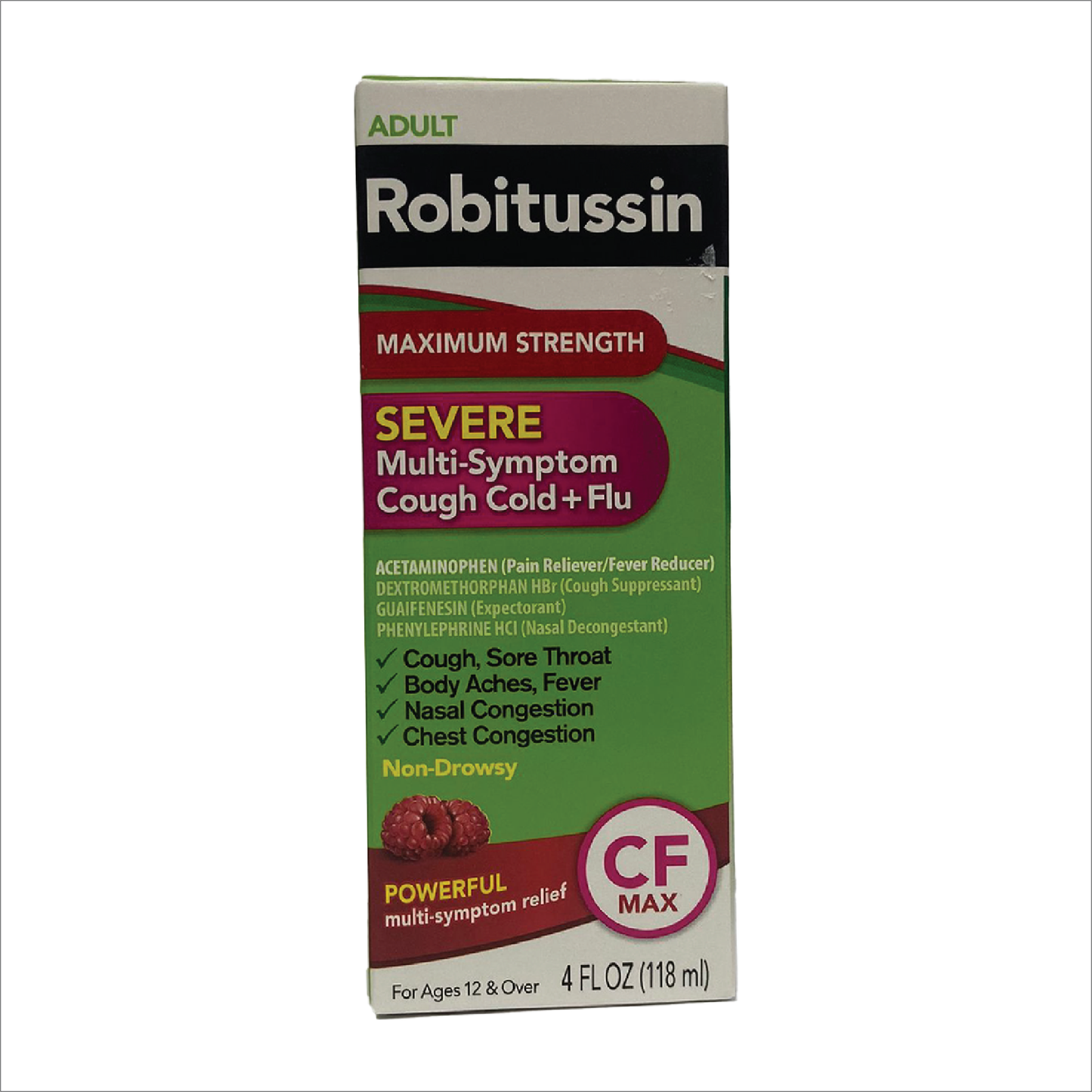 Adult Robitussin Severe Multi-Symptom Cough & Flu Relief