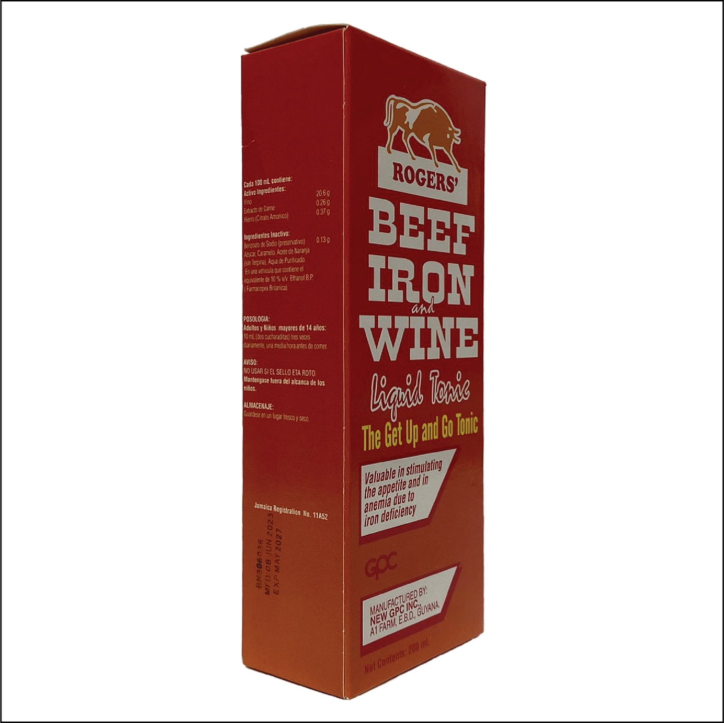 Rogers' Beef Iron and  Tonic 200ml
