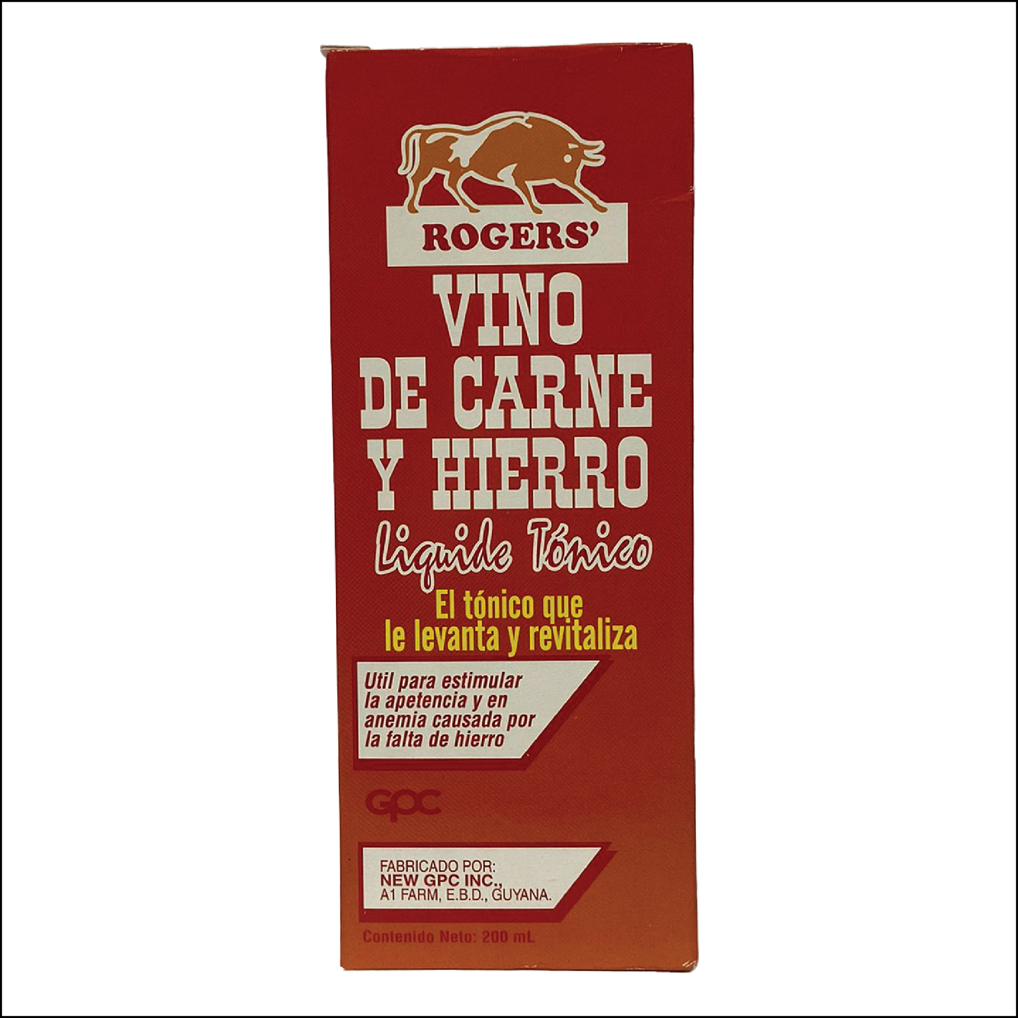 Rogers' Beef Iron and  Tonic 200ml